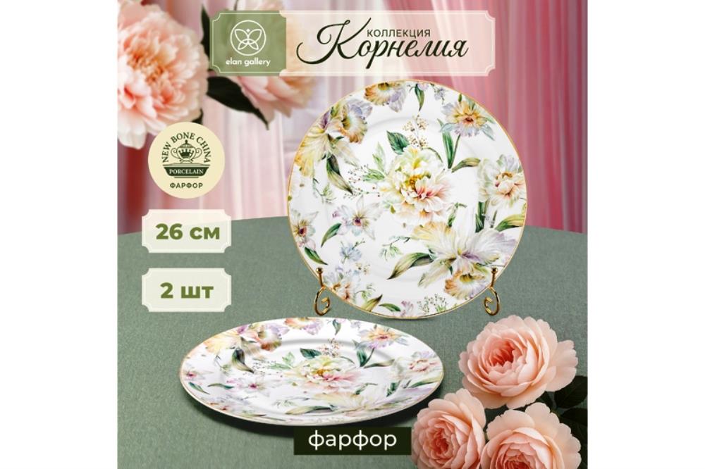Набор тарелок 2 пр. 26,5*26,5*2 см 