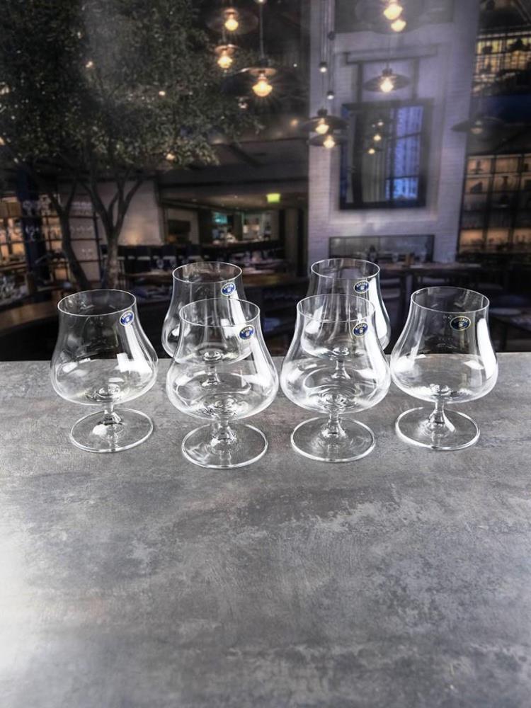 Crystalite Bohemia IDUNA Набор бокалов для бренди 575 мл (6 шт)