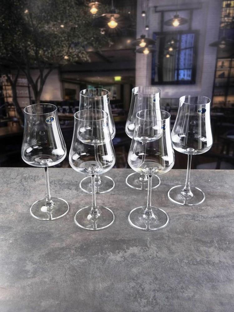 Crystalite Bohemia IDUNA Набор бокалов для вина 500 мл (6 шт)