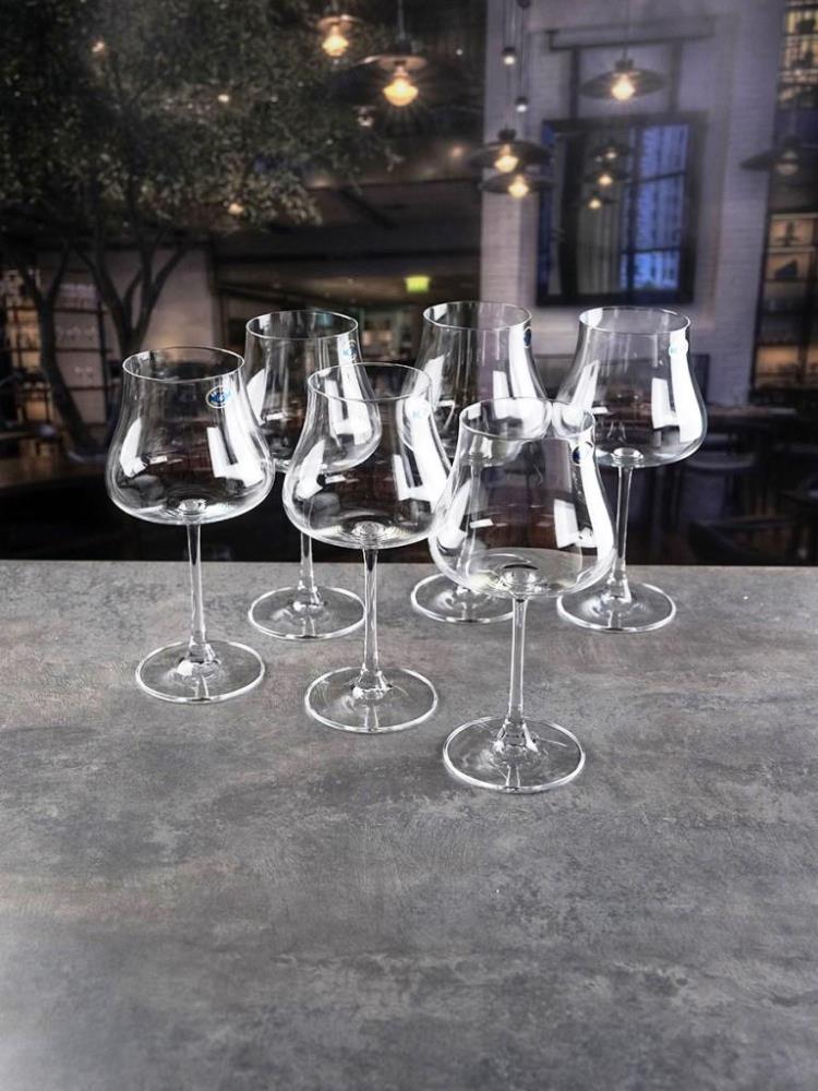 Crystalite Bohemia IDUNA Набор бокалов для вина 580 мл (6 шт)