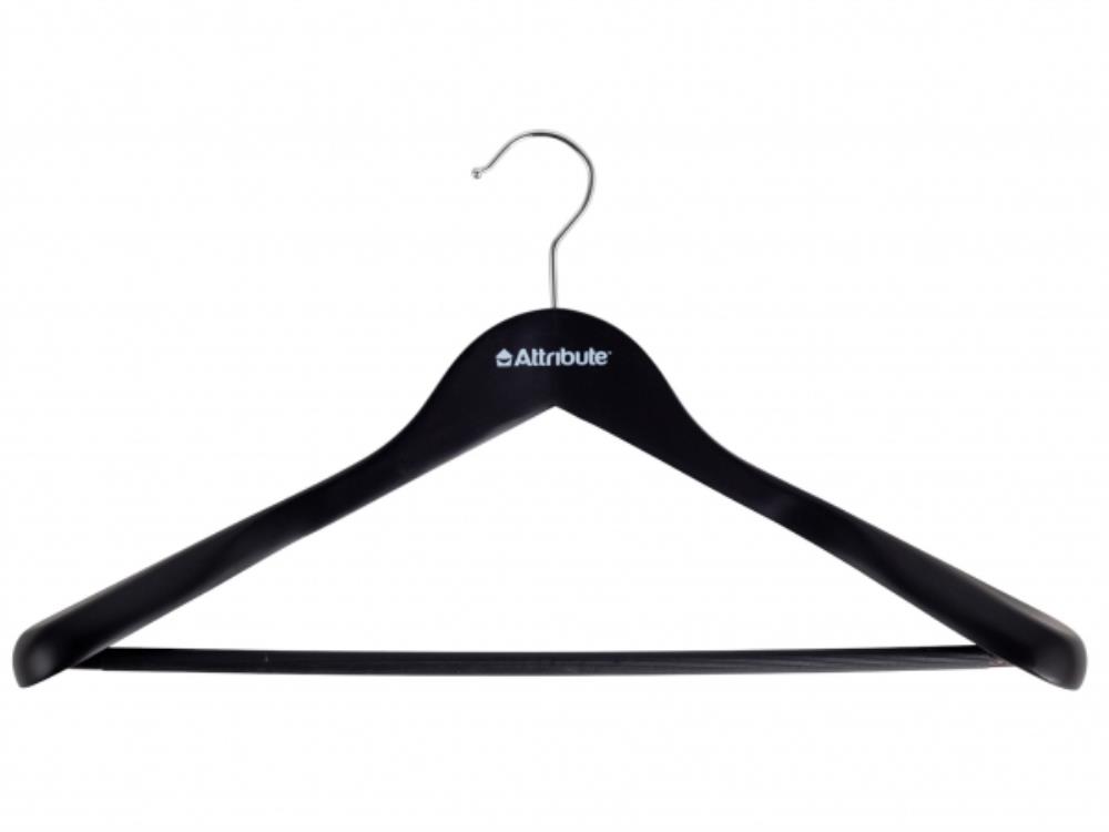 SILUET BLACK Вешалка для верхней одежды 44см