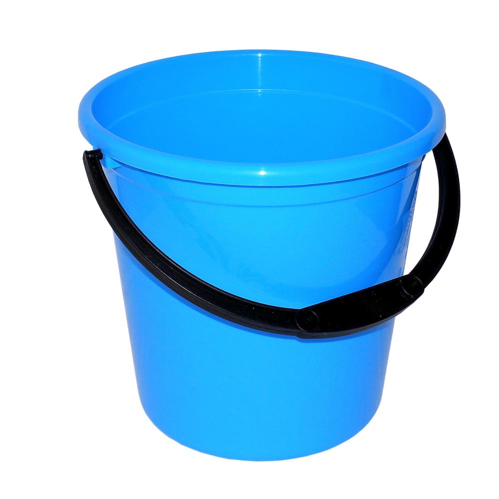 Ведро  8 л, голубое арт. 040081