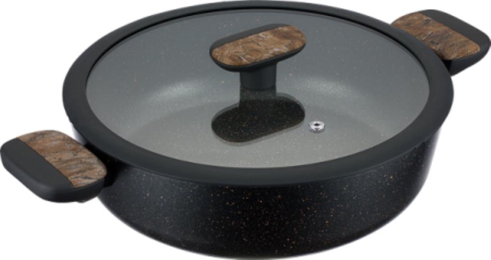 62-1226 Сотейник с двумя ручками 3,3л с крышкой 26см Linea ALBERO (индукция) 62-1226 Сотейник с двумя ручками 3,3л с крышкой 26см Linea ALBERO (индукция)