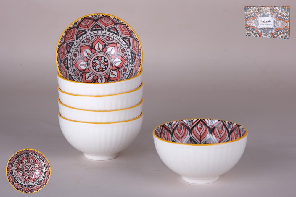 Набор пиал 6 шт 330 мл  кратно 1