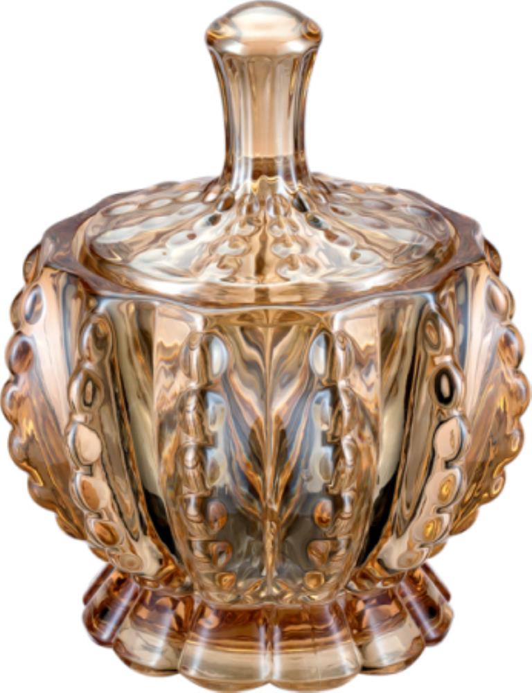 TG1028-3.5/L1HA Сахарница, d-7 см DELI GLASS натриево-кальциевое стекло