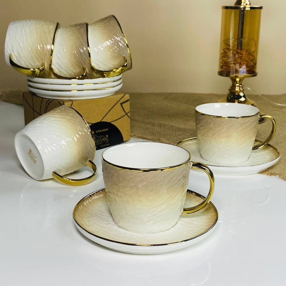 122-113 Чайный набор 12пр. 270мл TORONTO CREAM в под.уп.(х6)Фарфор 122-113 Чайный набор 12пр. 270мл TORONTO CREAM в под.уп.(х6)Фарфор