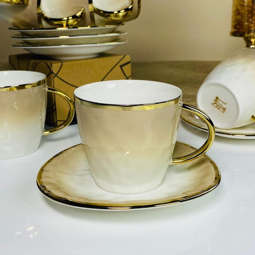 122-117 Чайный набор 12пр. 270мл TORONTO CREAM в под.уп.(х6)Фарфор 122-117 Чайный набор 12пр. 270мл TORONTO CREAM в под.уп.(х6)Фарфор