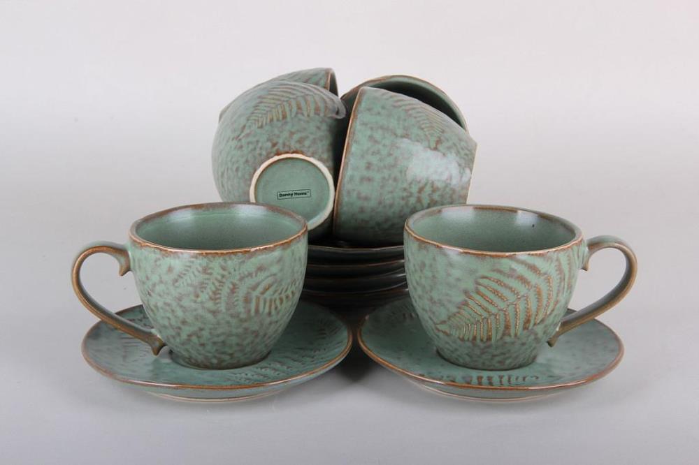 Fern deco Набор чайный 6/12 280мл п/уп