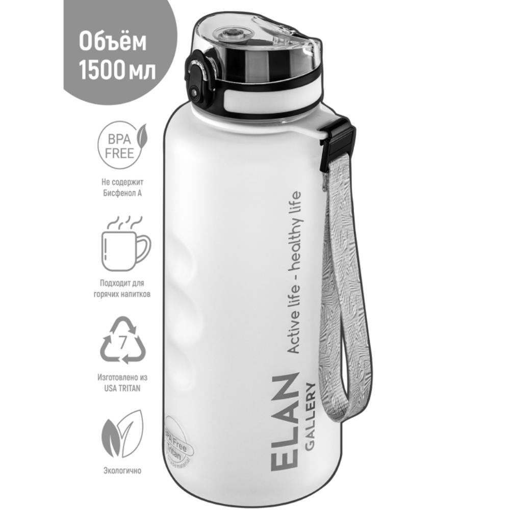 Бутылка для воды 1,5 л 10*10*28,5 см