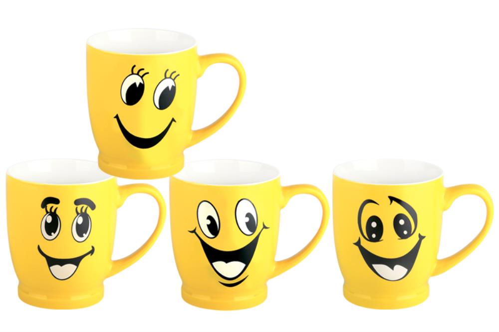 Кружка 320мл Смайлик кратно 12 Кружка 320мл Смайлик кратно 12