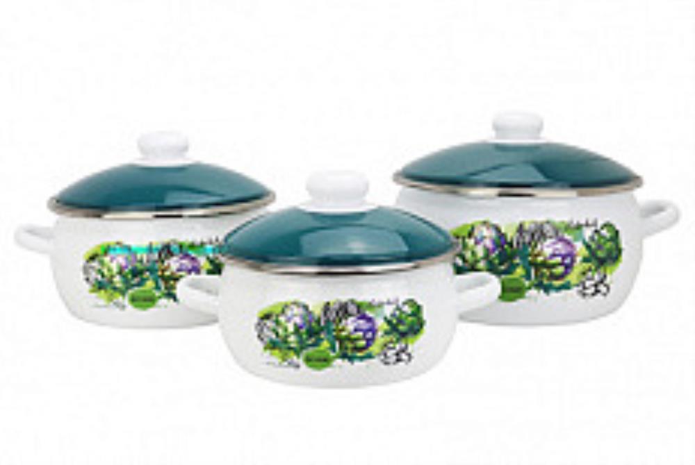 Набор эмал 3пр Артишок сфер