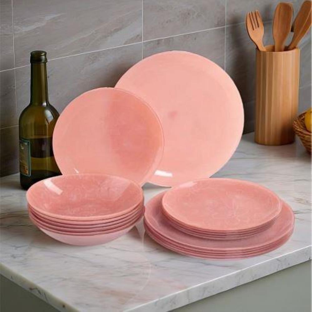 MELITINA PINK Столовый набор 18 предметов
