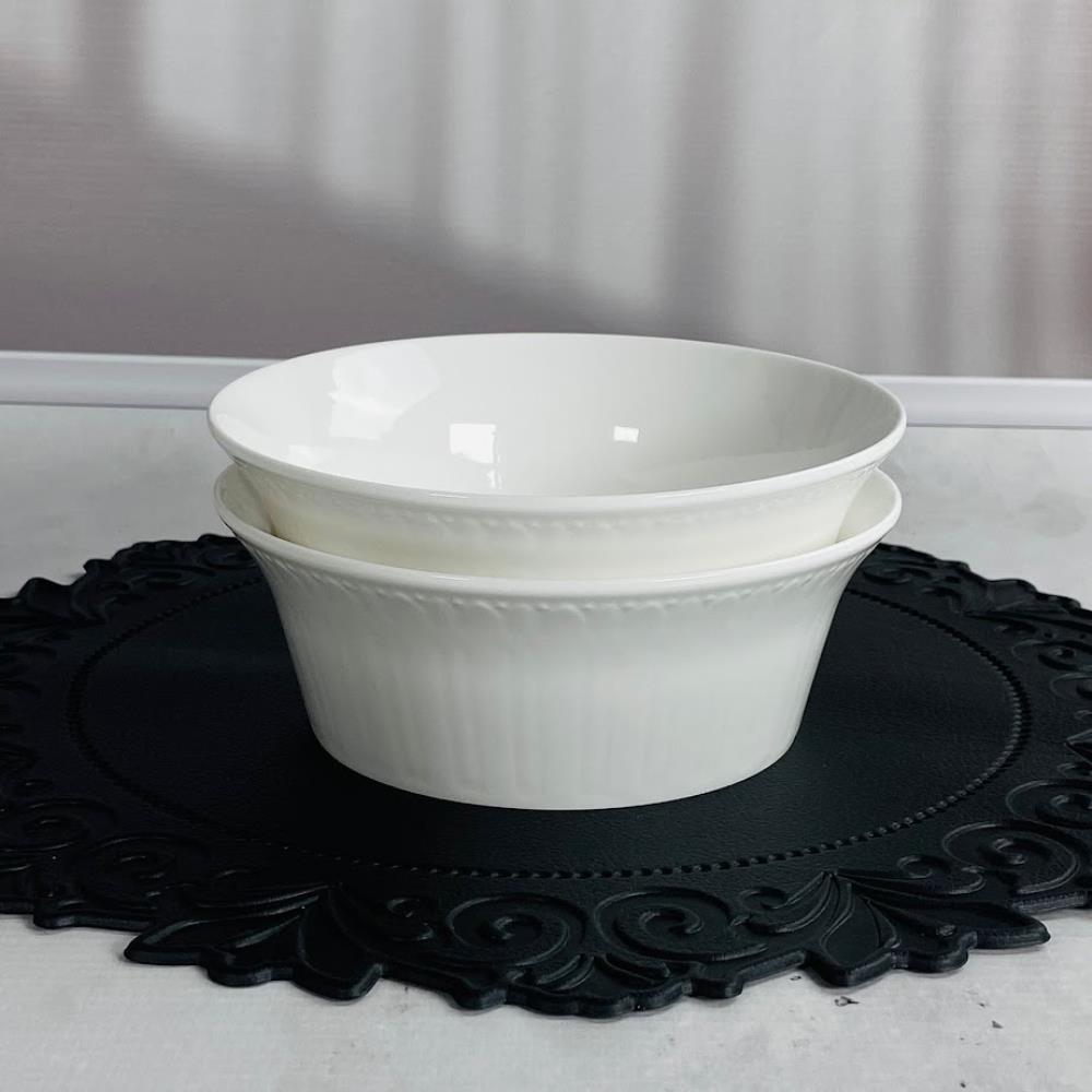 102-169 Набор из 6 салатников 18х6,5см СЕРЕНА в под.уп.(х8)Фарфор