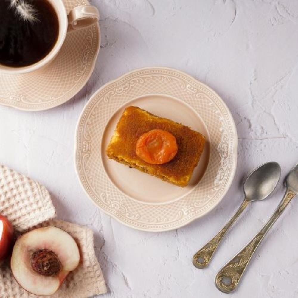Aristocrat-Peach Tea Тарелка 18 см, фарфор, Noble