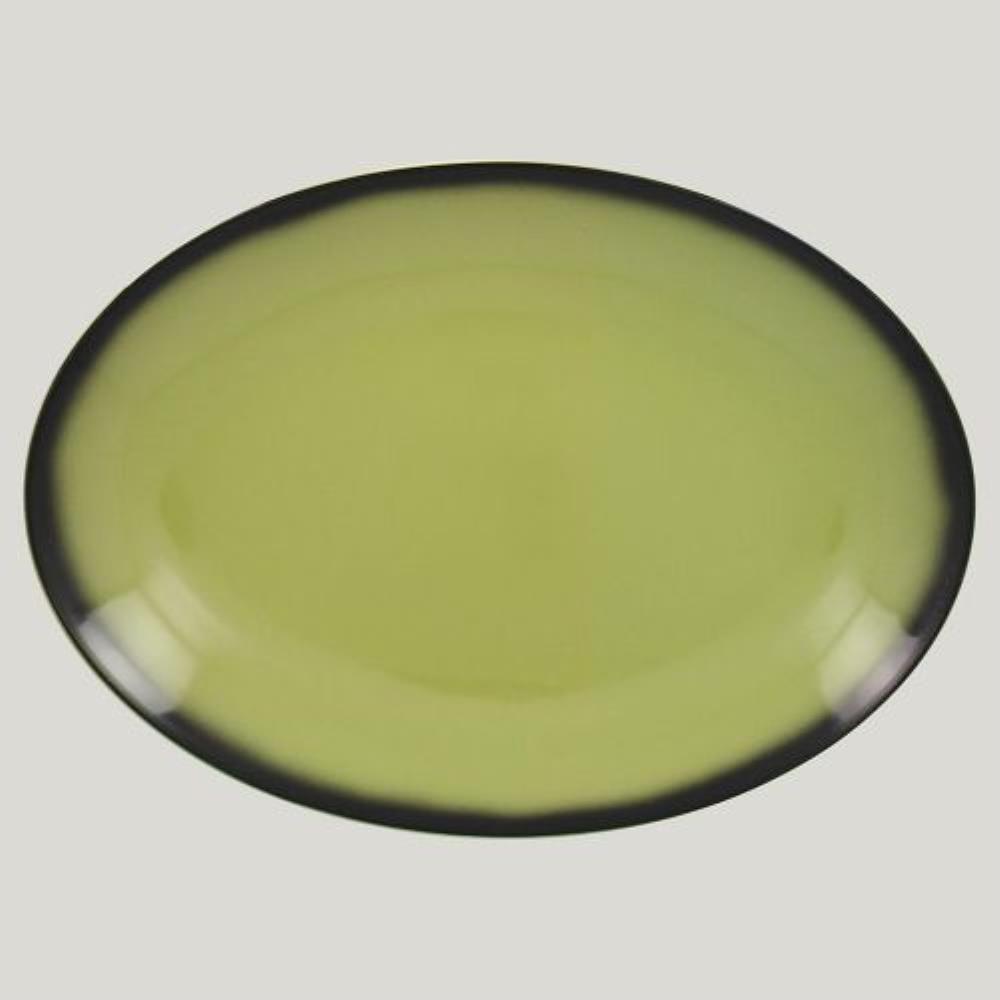 RAK Porcelain LEA Light green Блюдо овальное (зеленый цвет) 32 см