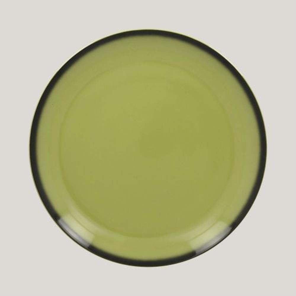 RAK Porcelain LEA Light green Тарелка круглая  (зеленый цвет) 27 см