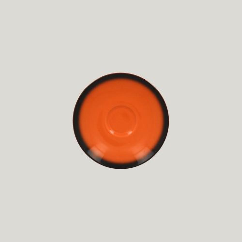 RAK Porcelain LEA Orange Блюдце 13 см, к чашке 81223538 (оранжевый цвет)