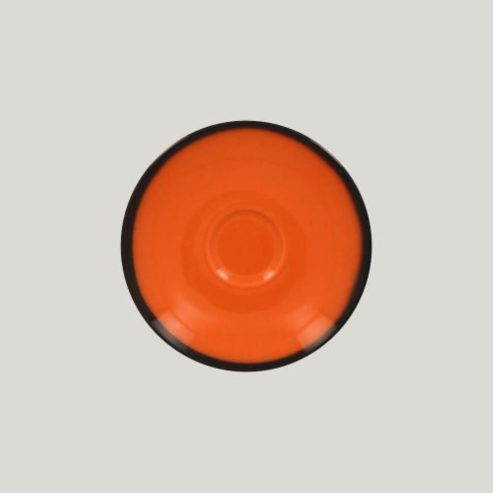 RAK Porcelain LEA Orange Блюдце 15 см, к чашке 81223536 (оранжевый цвет)