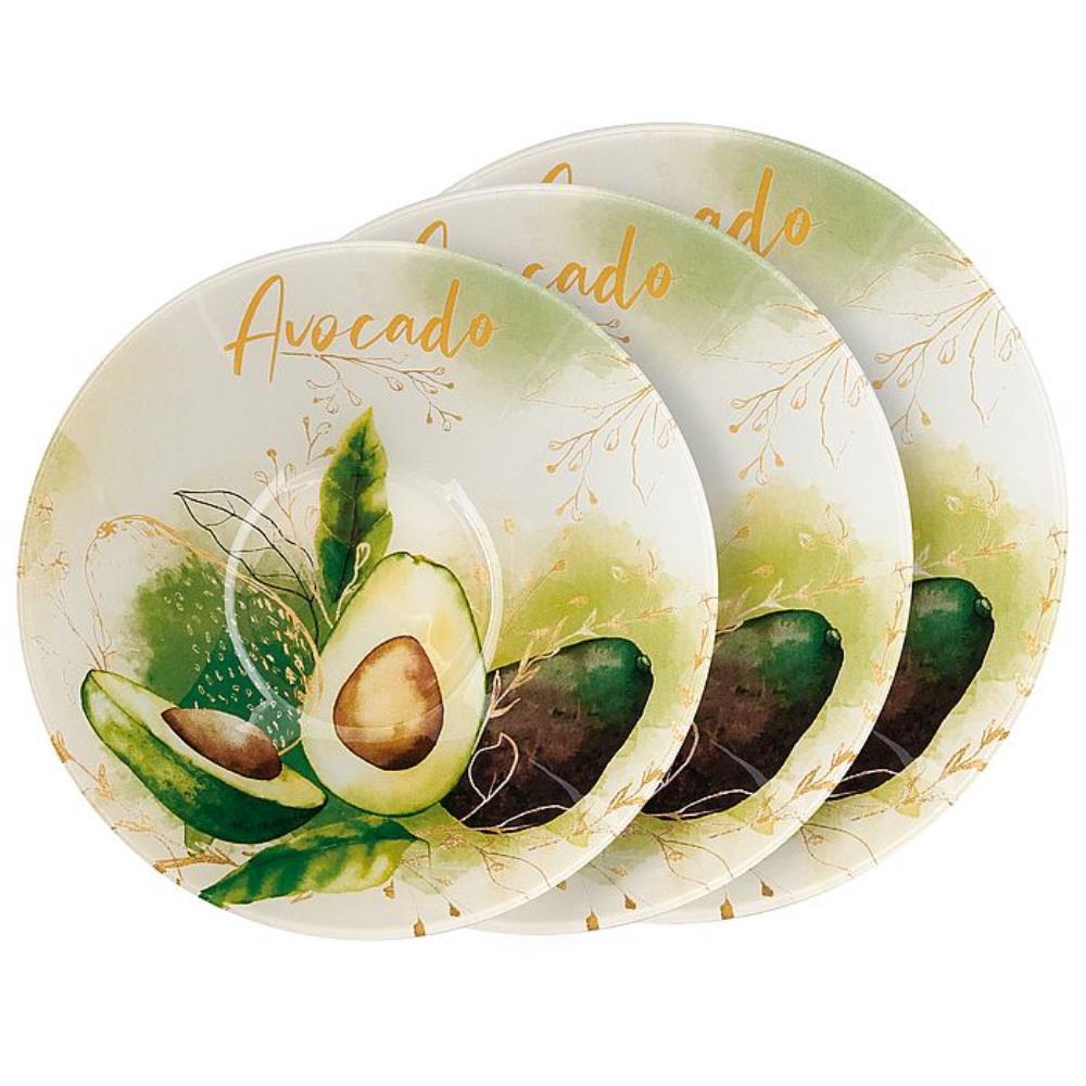 Набор салатников стекл 3пр Avocado ТМ Appetite