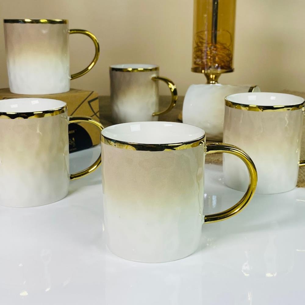 122-119 Набор из 6 кружек 350мл TORONTO CREAM в под.уп.(х8)Фарфор 122-119 Набор из 6 кружек 350мл TORONTO CREAM в под.уп.(х8)Фарфор