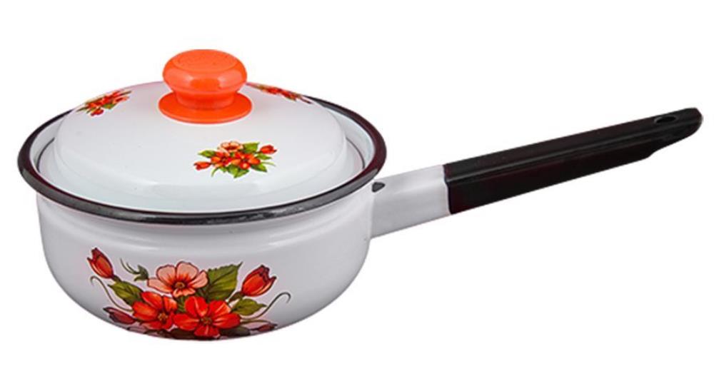 Ковш эмал 1,5л с/кр с рис С2108.3  С2108.3П  С2108.3СГ /СИБИРСКИЕ ТОВАРЫ