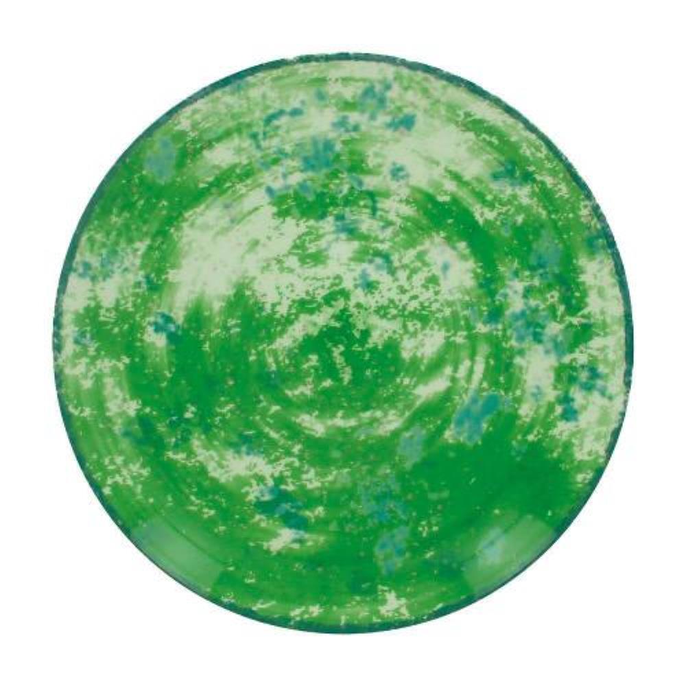 RAK Porcelain Peppery Тарелка круглая плоская 15 см, зеленый цвет
