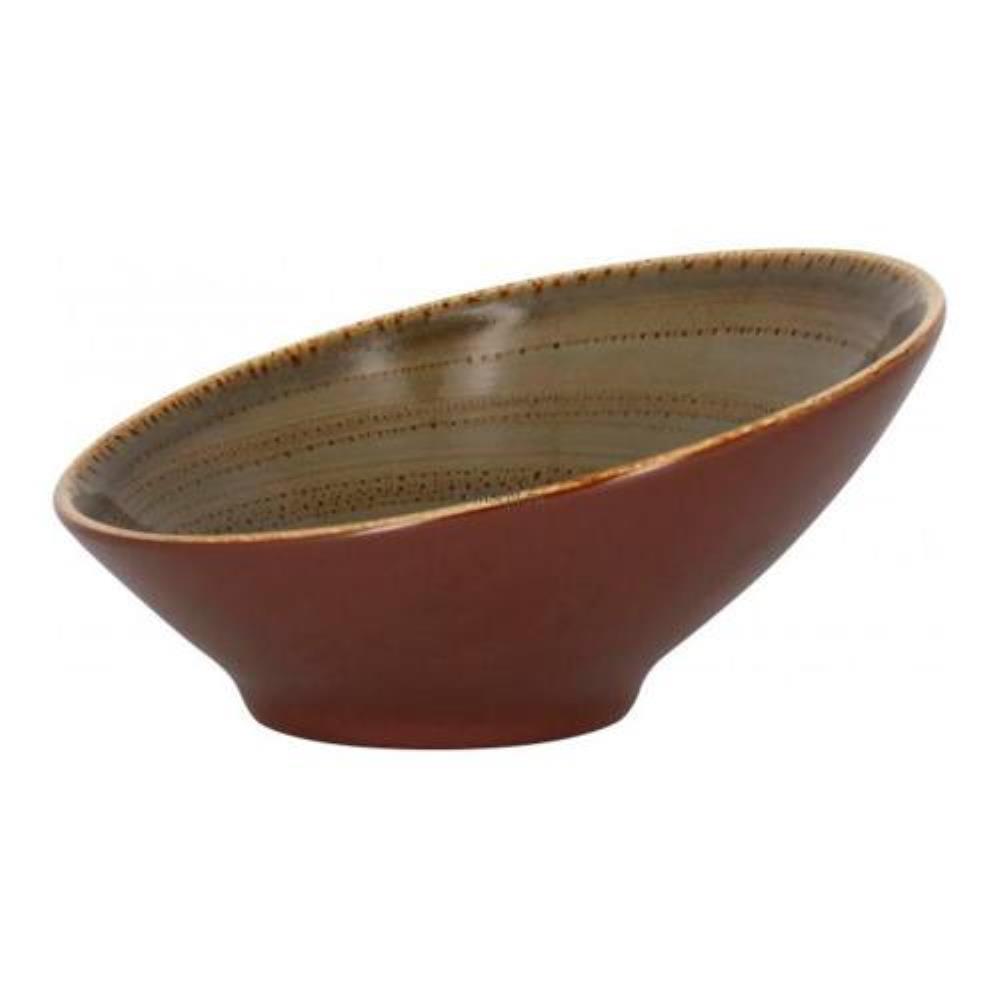 RAK Porcelain Twirl Alga Ассиметричная тарелка 1,6 л, 29*14 см