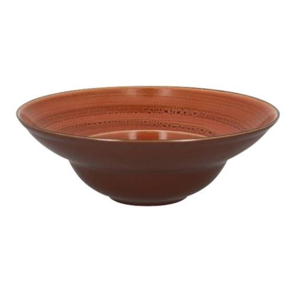 RAK Porcelain Twirl Coral Глубокая тарелка 480 мл, 26*9 см
