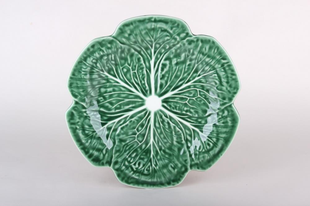 Villagio green Тарелка обеденная 25.5см фарфор кратно 3