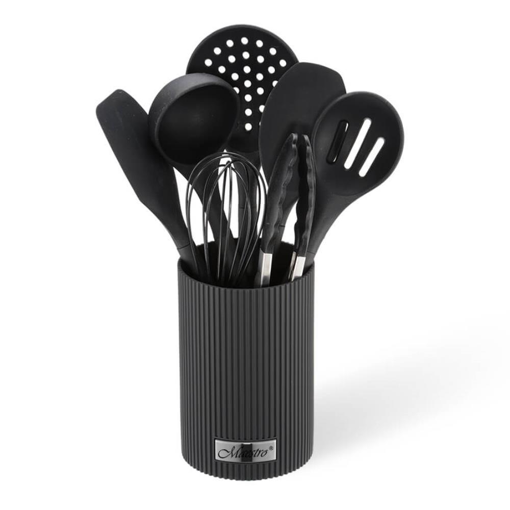 MR-1542-BLACK Кухонный набор 8 пр.Maestro