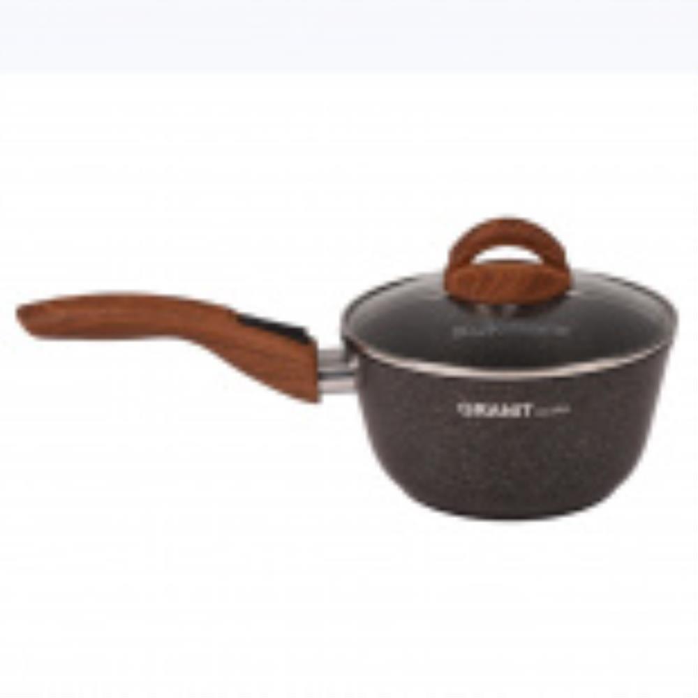 Granit ultra original Ковш а/пр литой 1,5л съемн/руч стекл/кр индукция ТМ KUKMARA