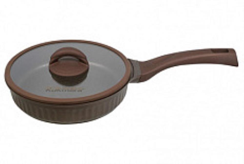 Mokko Stella Сковорода а/пр литая 24см стекл/кр ТМ KUKMARA Mokko Stella Сковорода а/пр литая 24см стекл/кр ТМ KUKMARA