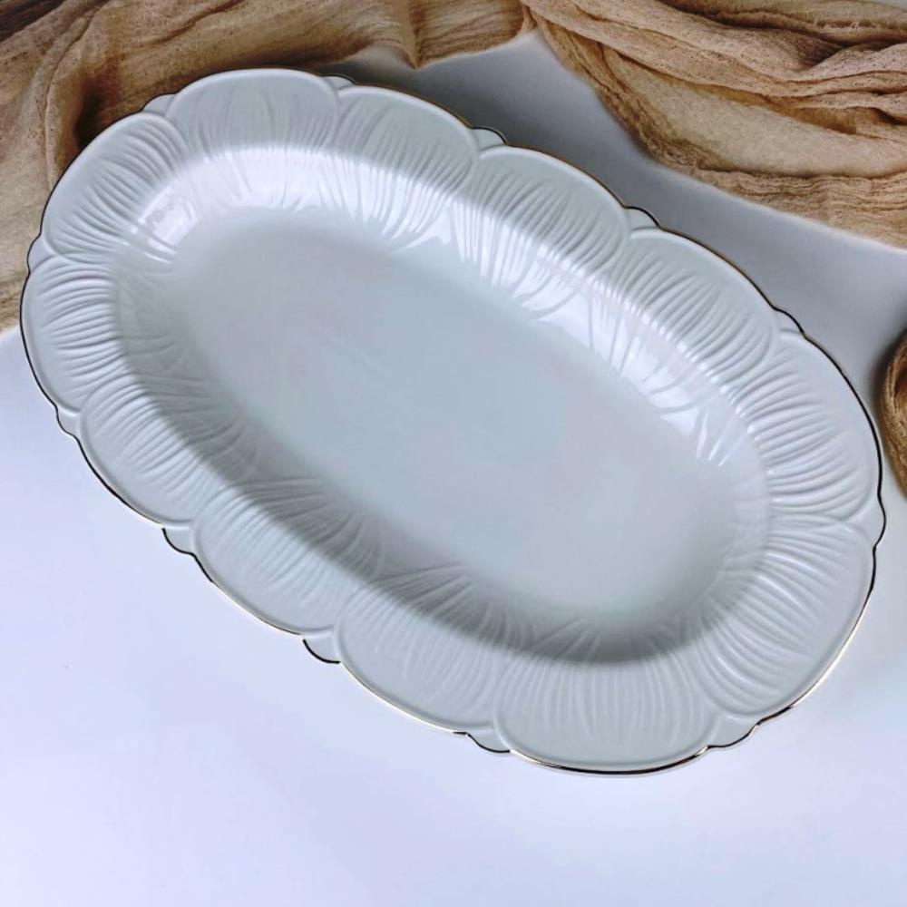 109-278 Овальное блюдо 46см ORCHIDEA в под.уп.(х6)Фарфор 109-278 Овальное блюдо 46см ORCHIDEA в под.уп.(х6)Фарфор