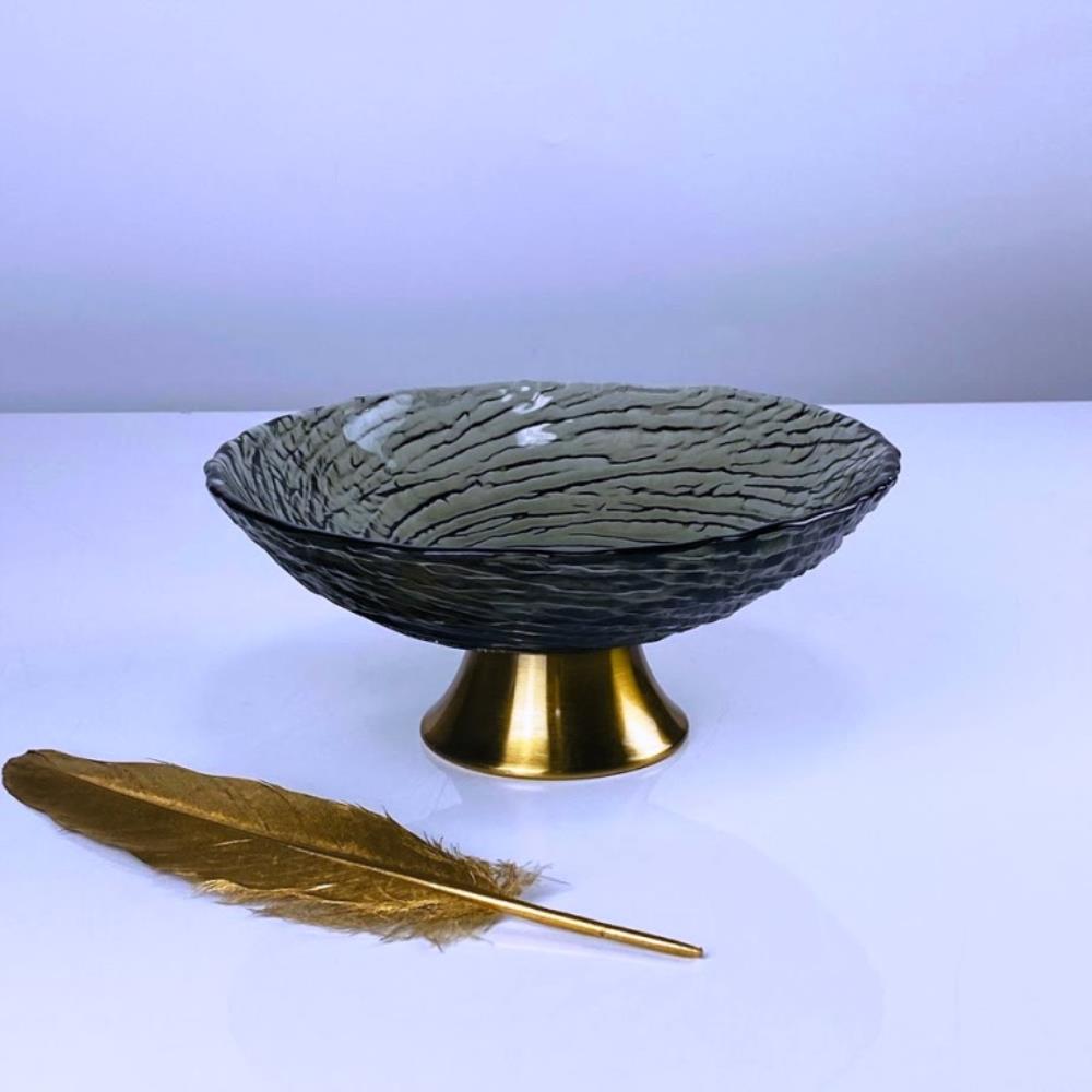 588-712 Конфетница 18см на ножке в под.уп.(х12)Стекло