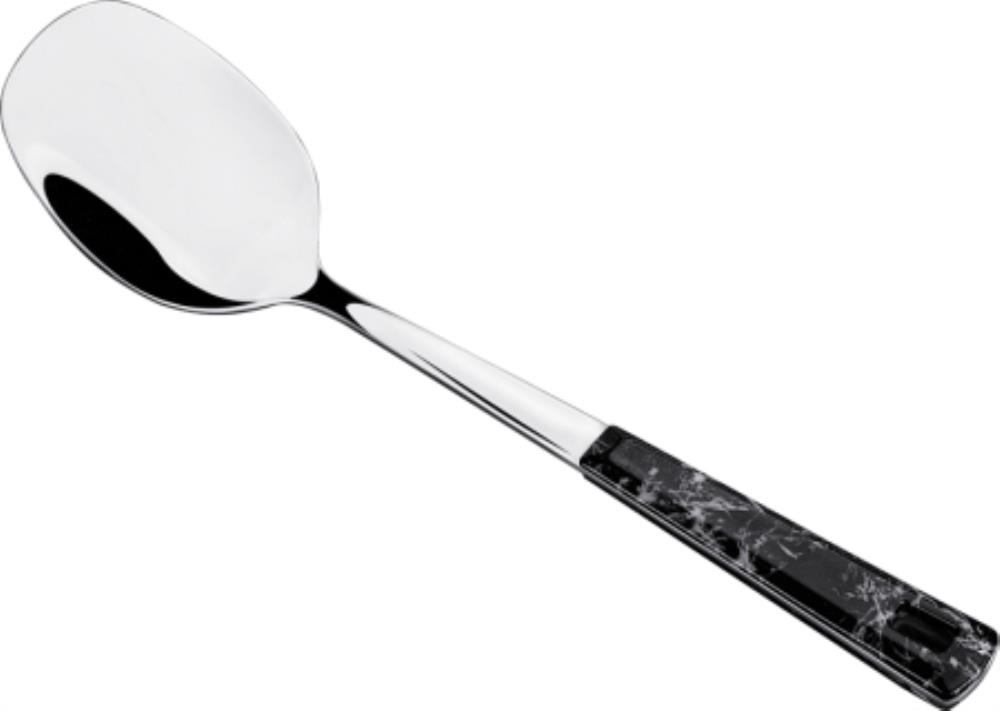 93-TO-MN-02 Лопатка кулинарная, Linea MARMO NERO нержавеющая сталь, полипропилен 93-TO-MN-02 Лопатка кулинарная, Linea MARMO NERO нержавеющая сталь, полипропилен