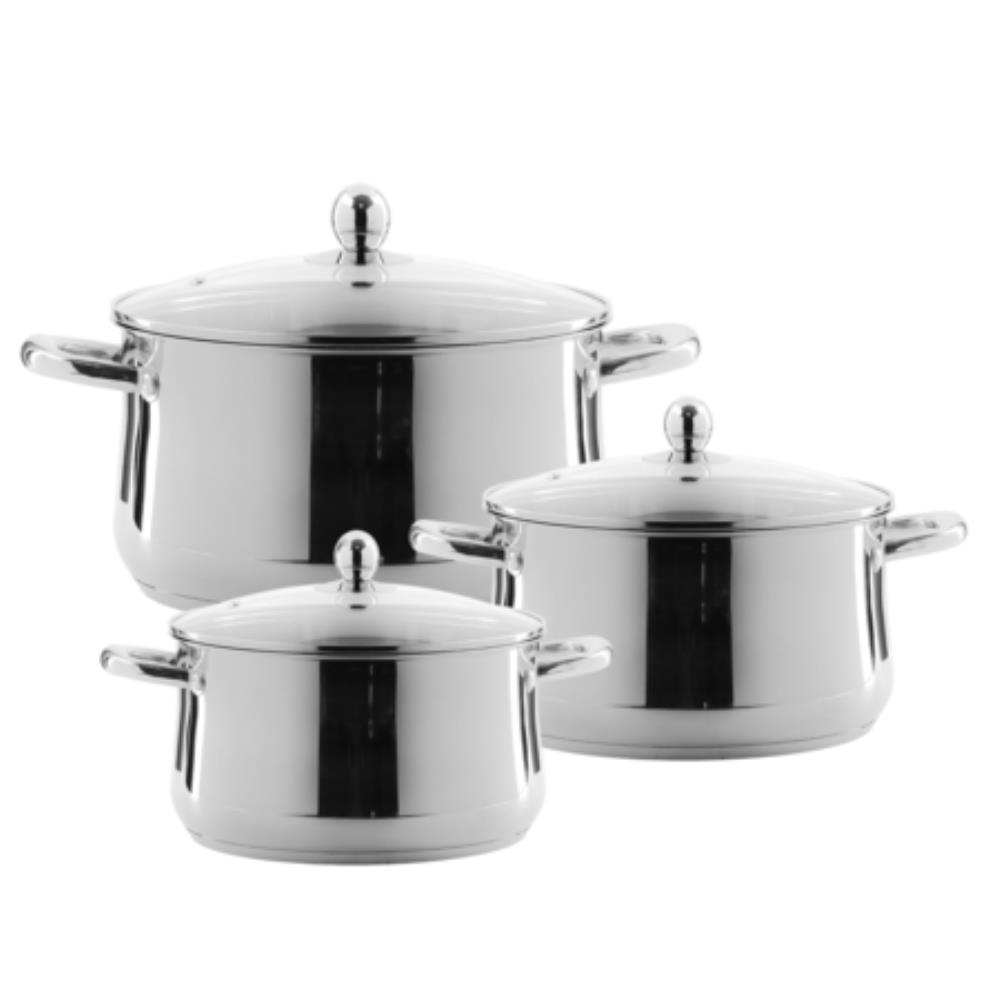 18063-1-5 Кастрюля 5л нерж/ст с крышкой (х1)