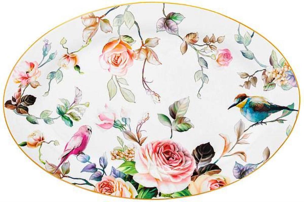 Блюдо овальное 35,5*24*2,3 см Блюдо овальное 35,5*24*2,3 см