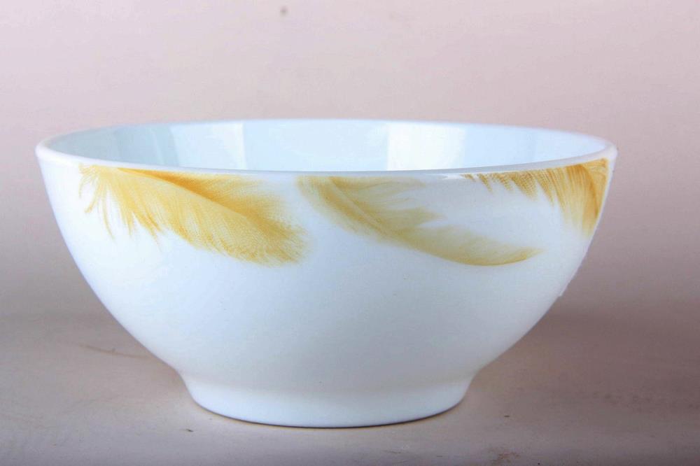 Золотое перо Салатник 16см/750мл стеклокерамика кратно 6