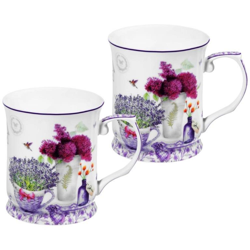 Набор 2 кружек 400 мл 12,5*9*10 см Набор 2 кружек 400 мл 12,5*9*10 см