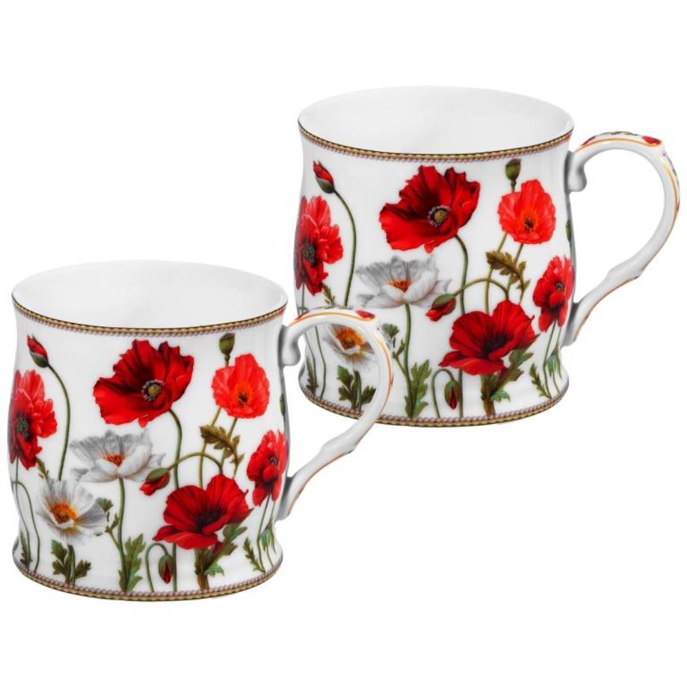 Набор 2 кружек 300 мл 11,5*8,5*8,5 см 