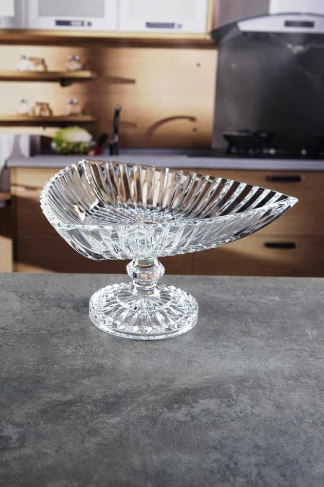 Star Crystal Фруктовница на ножке треуг. 31 см Star Crystal Фруктовница на ножке треуг. 31 см