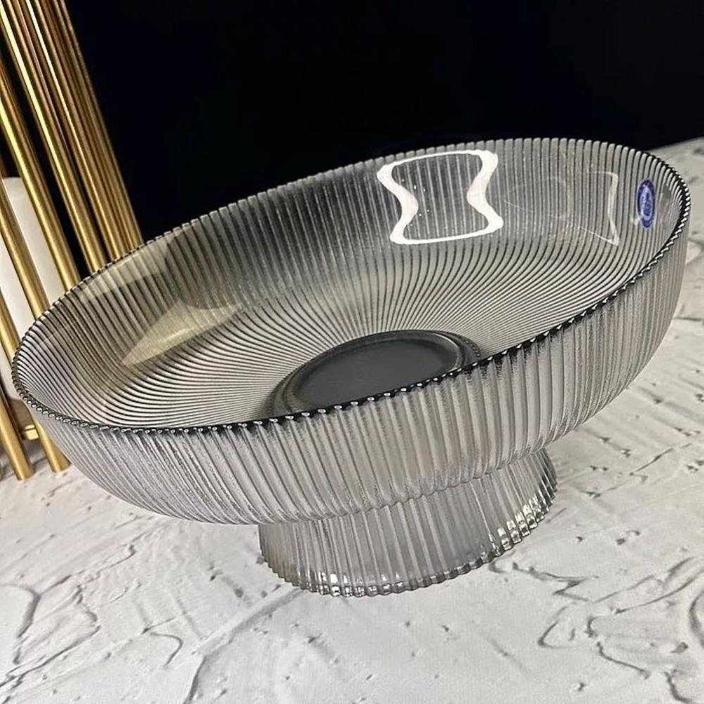 588-533 Фруктовница 26см на ножке в под.уп.(х4)Стекло 588-533 Фруктовница 26см на ножке в под.уп.(х4)Стекло