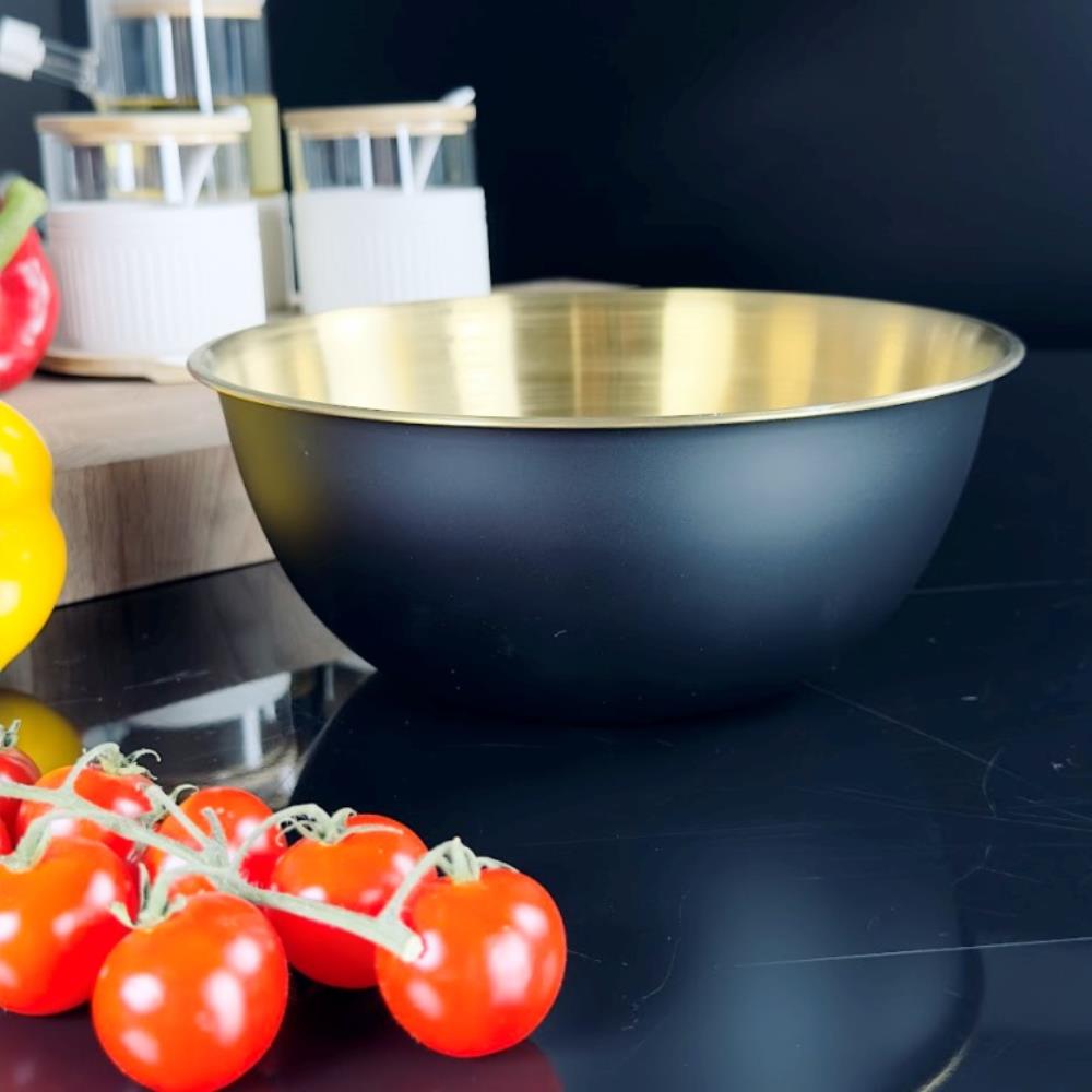 910-014 Миска салатник 25х11см (х100)Нержавеющая сталь