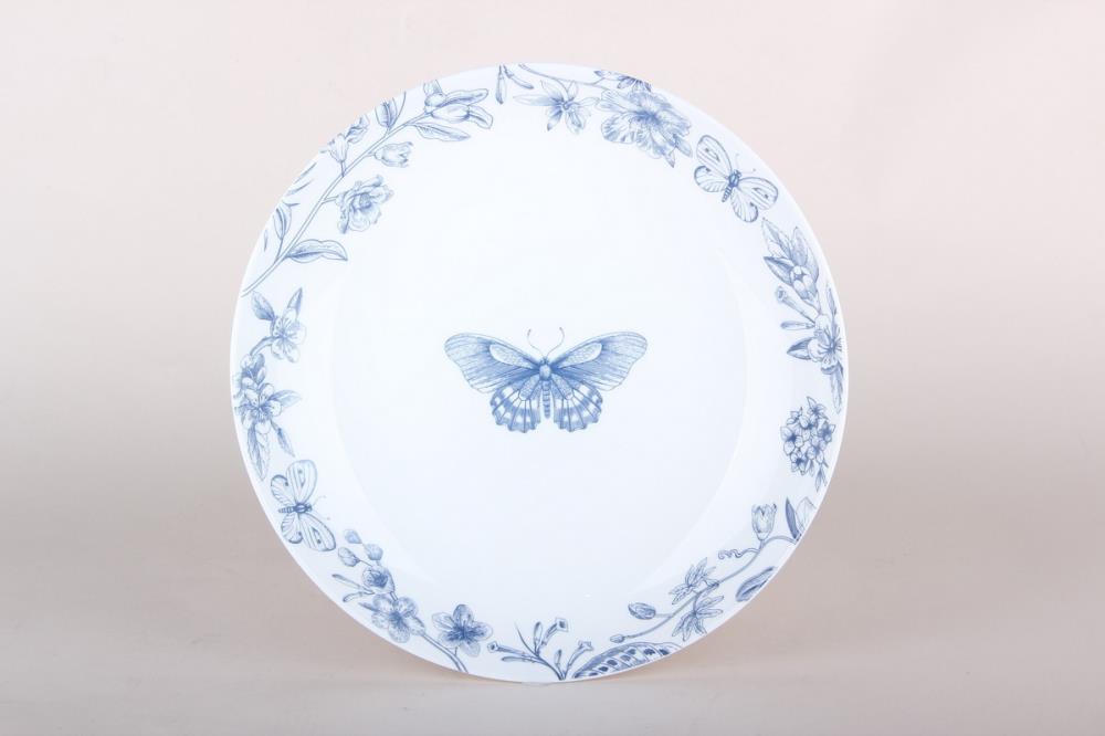 Лазурный сад Тарелка глубокая 23см/780мл стеклокерамика кратно 6