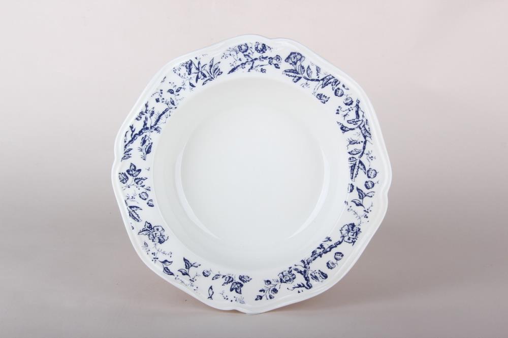 Serenity Набор тарелок глубоких 2шт 21см/360мл фарфор кратно 1