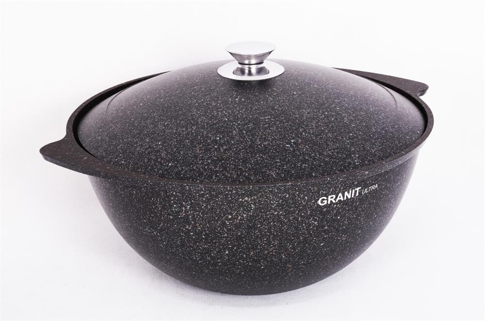 Granit ultra (original) Казан для плова 7л, АП ТМ KUKMARA