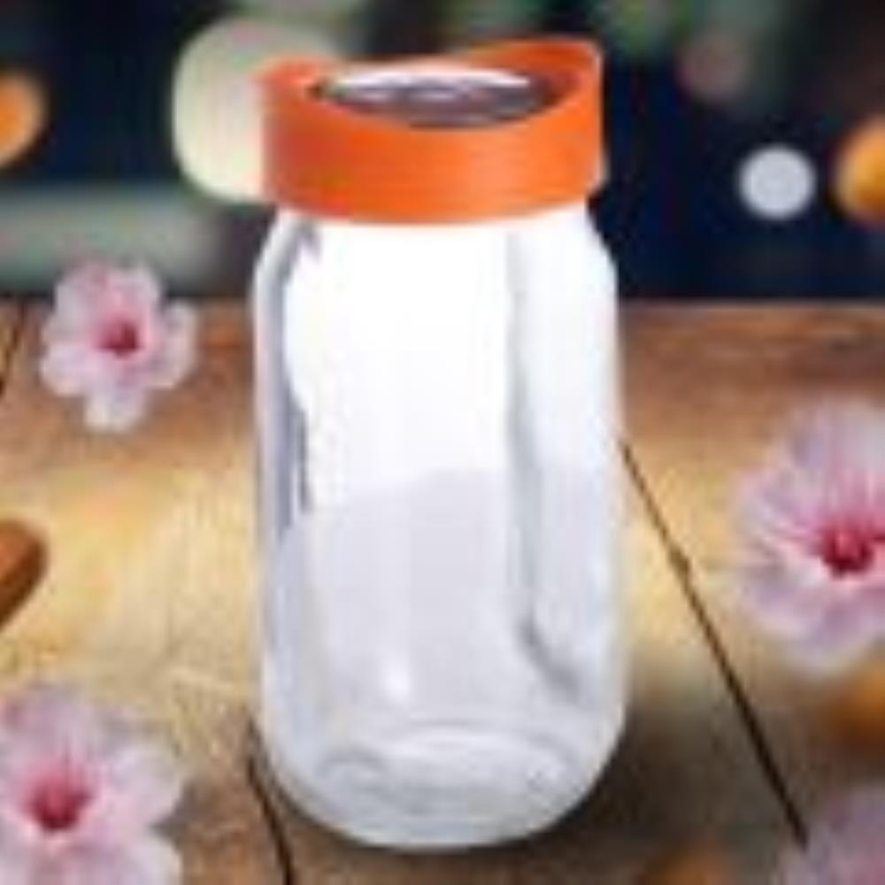 80768-3 оранжевая Банка для сыпучих 1 л MB (х1)