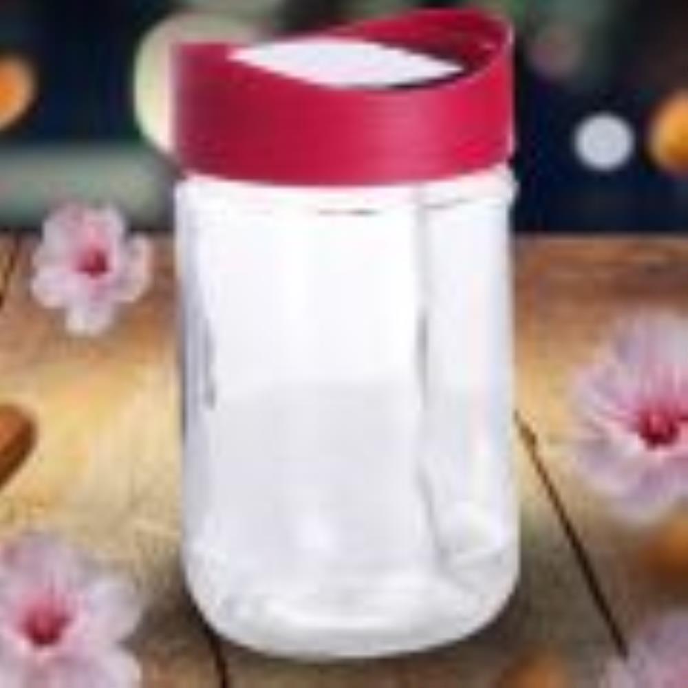 80767-2 розовая Банка для сыпучих 660 мл MB (х1)