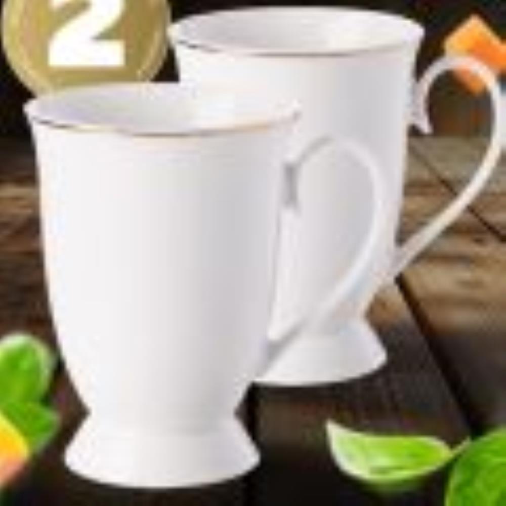 60070-Н2 Набор кружек 2 пр 300мл фарфор LR (х12) 60070-Н2 Набор кружек 2 пр 300мл фарфор LR (х12)