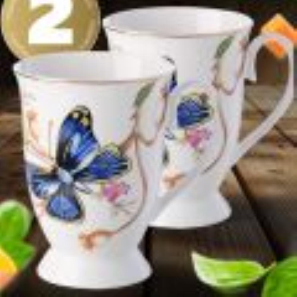 60068-Н2 Набор кружек 2пр 300мл фарфор LR (х12) 60068-Н2 Набор кружек 2пр 300мл фарфор LR (х12)